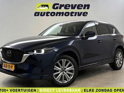 Blauw (metallic) Occasion 2023 Mazda CX-5 Takumi-Line SUV | € 37.700 (Eerlijke prijs)