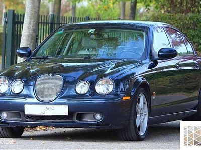 Occasion Jaguar S-Type R 406 PK (298 kW) 2002 Blauw (metallic) Sedan