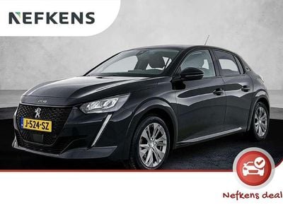 Zwart Occasion 2020 Peugeot e-208 Allure Hatchback | € 11.400 (Iets duurder)