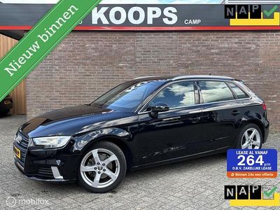 Occasion Audi A3 Sportback Sport 116 PK (85 kW) 2019 Zwart Hatchback