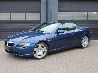 Blauw Gebruikt 2005 BMW 630 Cabriolet Executive Cabriolet | € 24.950