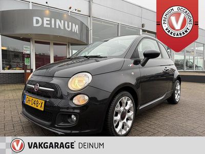 Zwart (metallic) Gebruikt 2015 Fiat 500S Sport Cabriolet | € 7.900 (Eerlijke prijs)