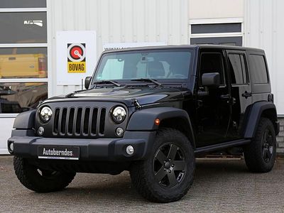 Zwart, metallic lak Gebruikt 2018 Jeep Wrangler Unlimited Rubicon SUV | € 56.900