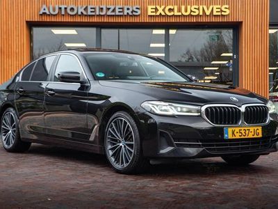 tweedehands BMW 518 5-SERIE d High Executive Edition Panodak Cruise Leer Stoelverw. PDC Memory DAB+ Trekhaak