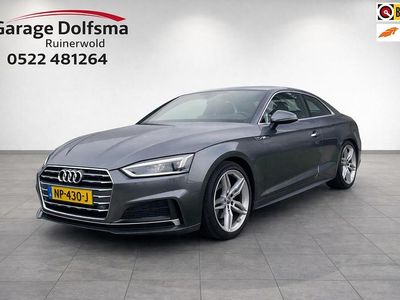 Grijs, metallic lak Occasion 2017 Audi A5 S-Line Coupé | € 22.450 (Eerlijke prijs)