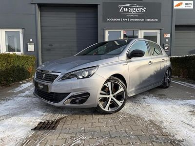Grijs (metallic) Gebruikt 2017 Peugeot 308 GT-line Hatchback | € 8.998 (Eerlijke prijs)