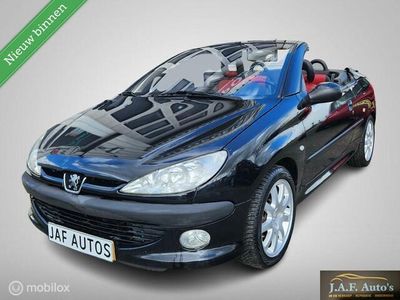 tweedehands Peugeot 206 CC 2.0-16V Airco Elec dak Leder Luxe Nw APK!