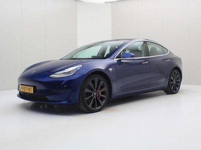 Blauw Occasion 2020 Tesla Model 3 Performance Sedan | € 21.400 (Goede deal)