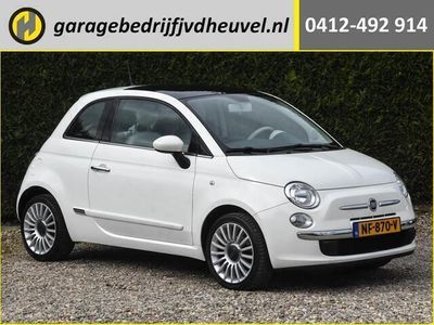 tweedehands Fiat 500 1.2 Lounge / glazen dak / airco / city steering /