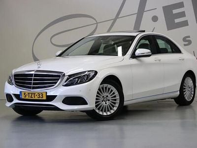 Wit Occasion 2014 Mercedes C180 Ambition Sedan | € 15.950 (Iets duurder)