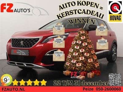 Rood Gebruikt 2018 Peugeot 3008 GT-line SUV | € 17.745 (Eerlijke prijs)