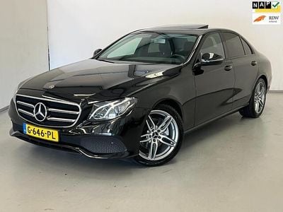 Occasion Mercedes E220 AMG 195 PK (143 kW) 2019 Zwart, metallic lak Sedan