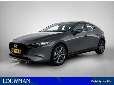 Occasion Mazda 3 Exclusive-Line 123 PK (90 kW) 2024 Grijs metallic Hatchback