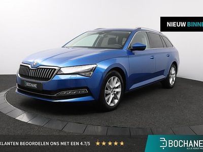 Occasion Skoda Superb Business Line 150 PK (110 kW) 2020 Blauw Stationwagen