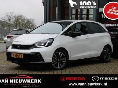 tweedehands Honda Jazz 1.5 i-MMD 122pk Hybrid Automaat Advance Sport Half leder Alcantara Navigatie