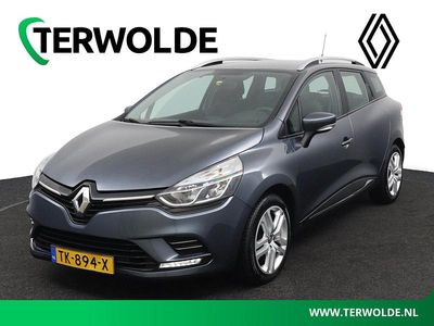 Gris titanium kpn Gebruikt 2018 Renault Clio GrandTour Zen Stationwagen | € 9.945 (Iets duurder)