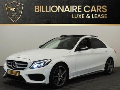 tweedehands Mercedes C220 CDI AMG Prestige (leer,burmester,360,sfeerverlichting,panodak)