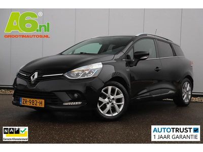 Zwart Gebruikt 2019 Renault Clio GrandTour LIMITED Stationwagen | € 7.999 (Eerlijke prijs)