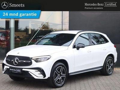 Wit Occasion 2022 Mercedes GLC300 AMG line SUV | € 56.555 (Eerlijke prijs)