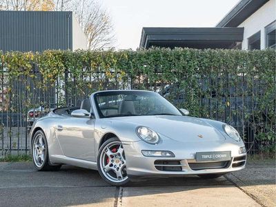Zilver Occasion 2008 Porsche 911 Carrera S Cabriolet Sport Cabriolet | € 59.950