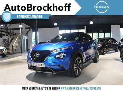 tweedehands Nissan Juke 1.6 Hybrid N-Design | Tot wel € 3500,- Korting nu voor € 35475,- | Uit Voorraad Leverbaar | Technology Pack | Pro Pilot | 360 AVM | 19 inch L.M. Velgen