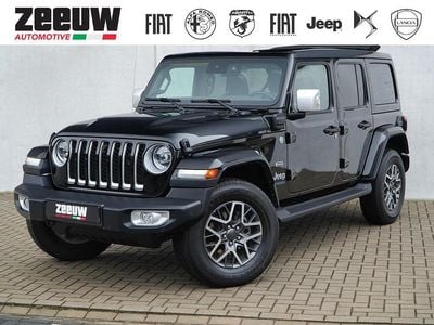 Occasion Jeep Wrangler Unlimited Sahara 380 PK (279 kW) 2022 Zwart SUV