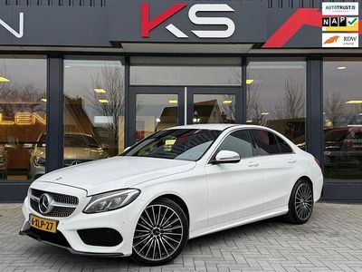 Wit Occasion 2014 Mercedes C180 AMG Sedan | € 19.750 (Duur)