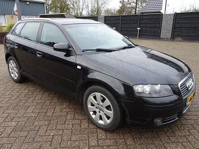 Occasion Audi A3 Attraction 105 PK (77 kW) 2007 Zwart Hatchback