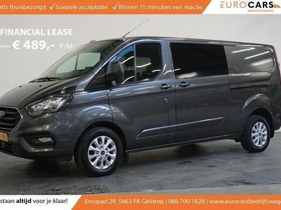 tweedehands Ford 300 Transit Custom2.0 TDCI L2H1 Limited Dubbele Cabine Navi| Airco| 2 Schu