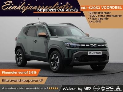 Groen (metallic) Nieuw 2025 Dacia Duster Extreme SUV | € 32.575 (Eerlijke prijs)