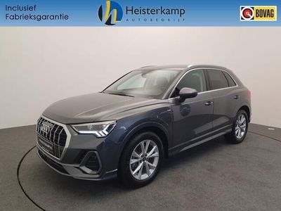 tweedehands Audi Q3 35 TFSI 150pk S-Tronic S-Line Camera, Leder/alcantara, Cruise control