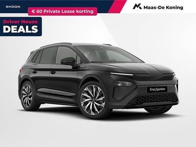 Zwart Nieuw 2025 Skoda Elroq SportLine SUV | € 45.290 (Eerlijke prijs)