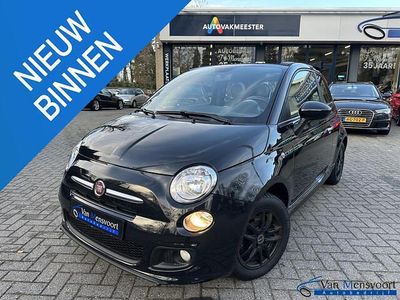 Zwart Occasion 2015 Fiat 500C Cabriolet | € 8.950 (Eerlijke prijs)
