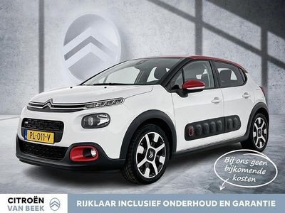 Wit Gebruikt 2017 Citroën C3 PureTech Hatchback | € 10.450 (Duur)