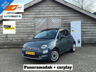 Grijs Gebruikt 2019 Fiat 500 Lounge Hatchback | € 9.495 (Eerlijke prijs)