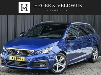 Blauw Occasion 2020 Peugeot 308 SW GT-line Stationwagen | € 12.450 (Goede deal)