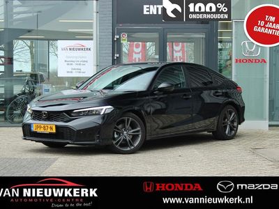 Nieuw Honda Civic Hybrid 2026 Zwart Hatchback