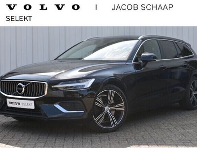 tweedehands Volvo V60 T6 Recharge 340PK AWD Inscription | El. Trekhaak | 19" | Ad. Cruise | AppleCarpl