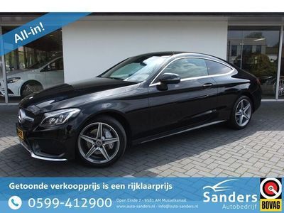 tweedehands Mercedes C220 Coupé d Prestige / AMG/ Camera / Head-up / LED / B