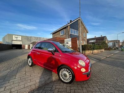 Rood Occasion 2009 Fiat 500 Lounge Hatchback | € 4.150 (Eerlijke prijs)