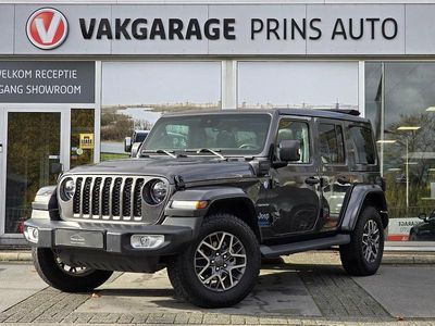 Occasion Jeep Wrangler Unlimited Sahara 381 PK (280 kW) 2022 Grijs SUV