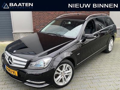 tweedehands Mercedes 180 C-KLASSE EstateAvantgarde Automaat | Trekhaak | Xenon | Navi | 1/2 Leder | PDC | Clima | Cruise |