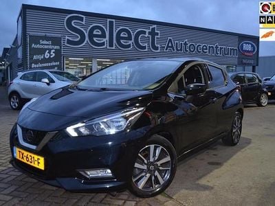 Occasion Nissan Micra N-Connecta 90 PK (66 kW) 2018 Zwart Hatchback