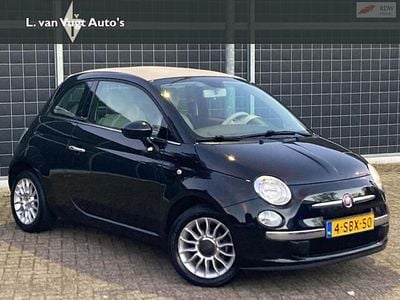 Occasion Fiat 500C Pop 69 PK (50 kW) 2010 Zwart Cabriolet