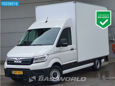 tweedehands MAN TGE E Elektrisch Automaat Bakwagen Elektrisch Navi LED Airco Cruise Meubelbak Koffer E-Airco Cruise control