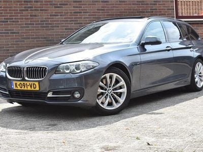 Grijs, metallic lak Gebruikt 2016 BMW 525 M Sport Stationwagen | € 12.449