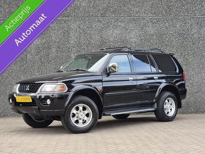 Occasion Mitsubishi Pajero Sport 170 PK (125 kW) 2002 Zwart SUV