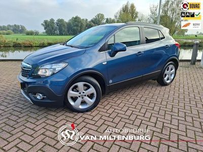Blauw, metallic lak Gebruikt 2015 Opel Mokka Cosmo SUV | € 11.450 (Iets duurder)