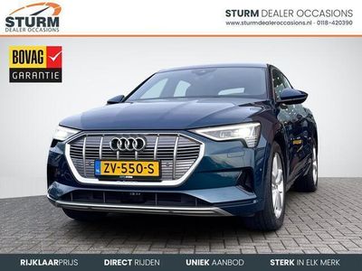 tweedehands Audi e-tron E-Tron55 quattro advanced 95 kWh Tour Pack Adapt. Cruise Control Vol-Leder Geheugenstoel Stoelverwarming Camera Sportstoelen Rijklaarprijs!