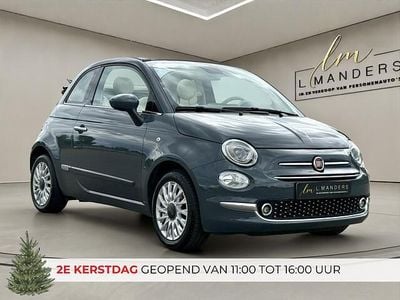 Grijs Gebruikt 2019 Fiat 500C Lounge Cabriolet | € 11.995 (Eerlijke prijs)